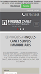 Mobile Screenshot of finquescanet.com